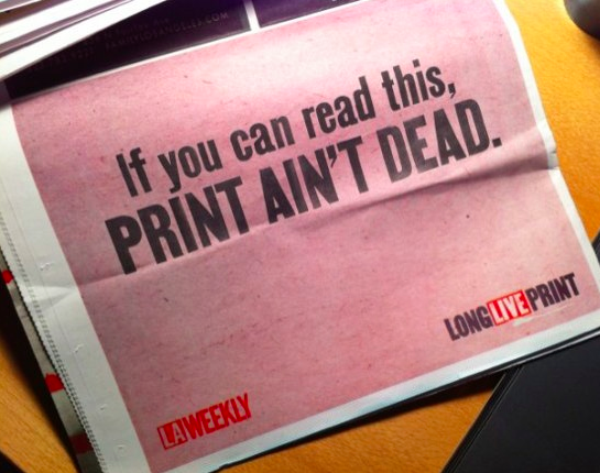 print-aint-dead